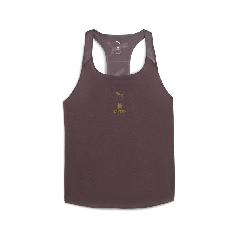 Tanktop Puma PUMA x SAYSKY Running Racerback Tank Top Bourgogne | 527833_88