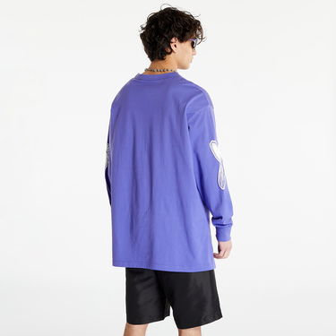 T-shirt Y-3 Graphic Logo Long Sleeve Tee Lilla | IA3113, 2