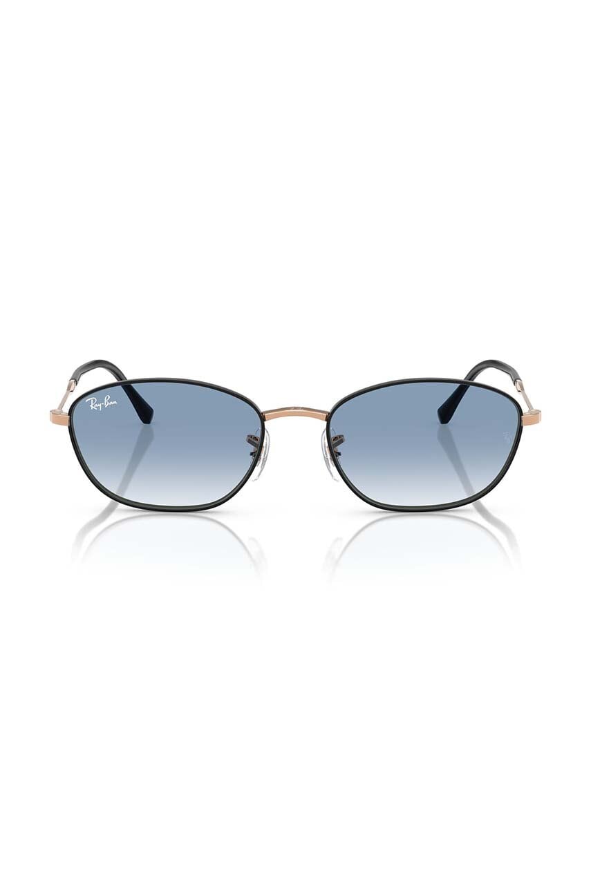 Solbriller Ray-Ban Ray-Ban Oval Sunglasses 3749 Sort | 0RB3749, 1