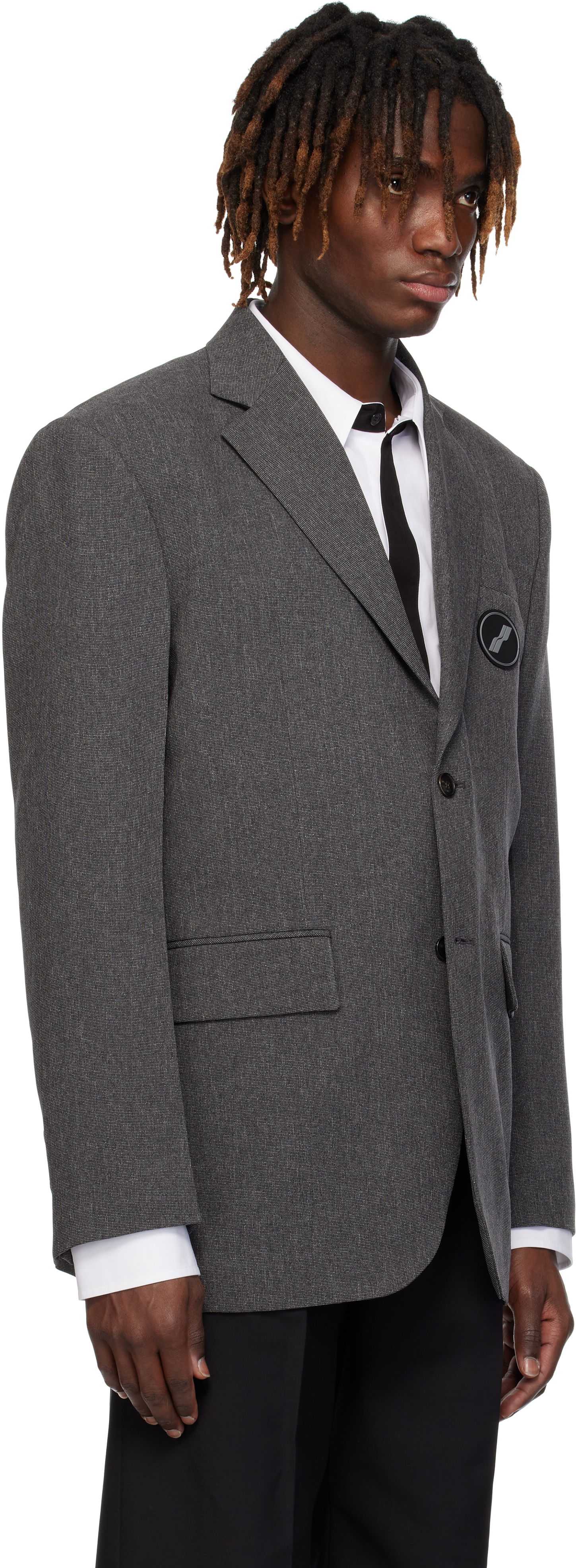 Jakke We11done We11done Oversized Blazer Grå | WD-JK4-20-715-U-CH, 1
