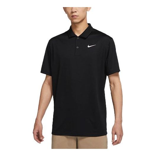 Polo skjorte Nike Dri-FIT Victory Solid Polo Shirt Sort | DH0823-010, 0