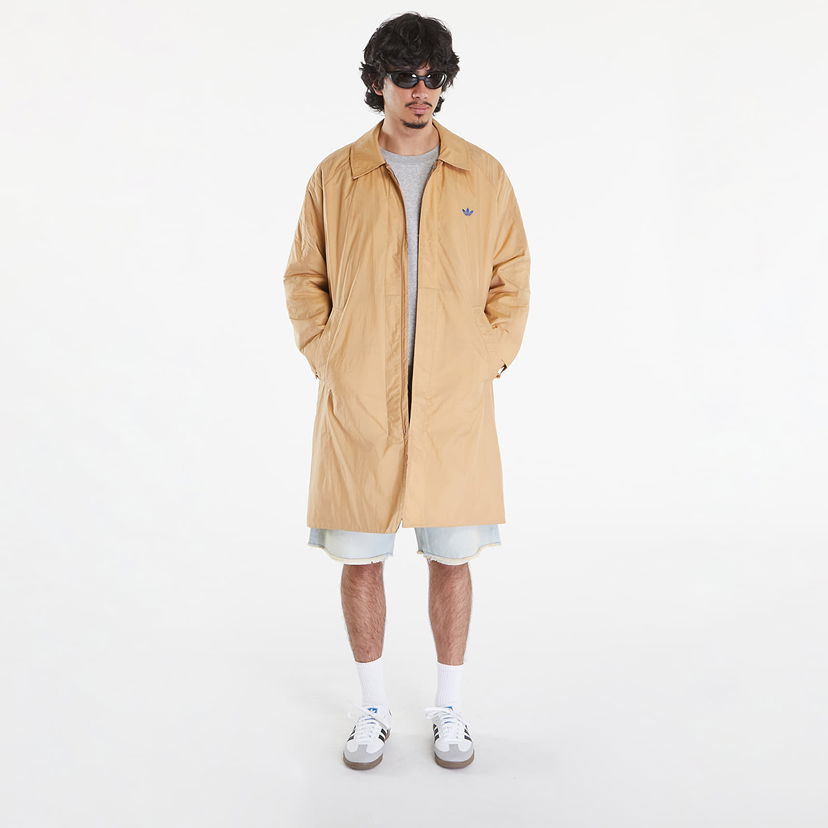 Jakke adidas Originals Wales Bonner x Reversible Mac Beige/ Navy Blue Beige | IW3600