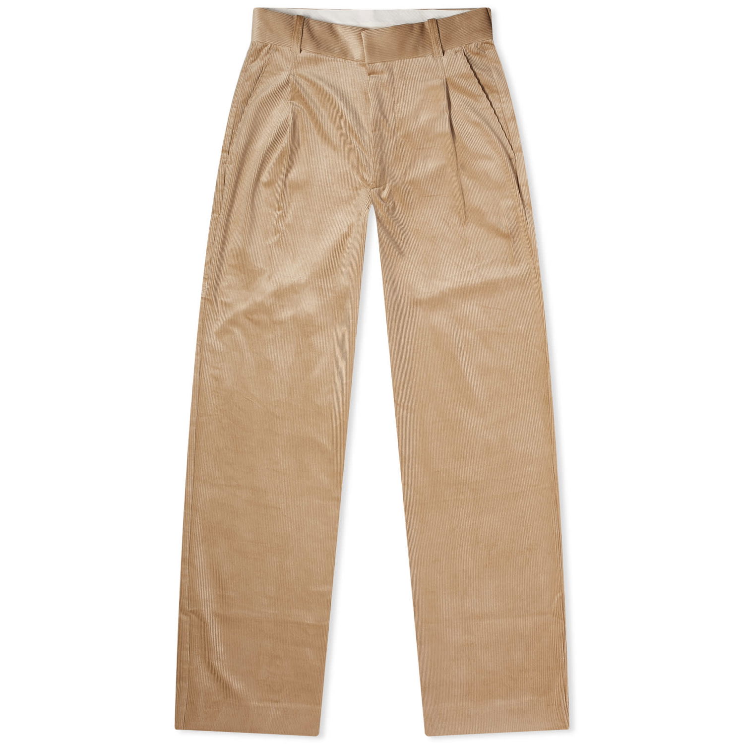 Bukser og jeans Drôle de Monsieur Corduroy Pleated Beige | C-BP103-CO076-BG, 0