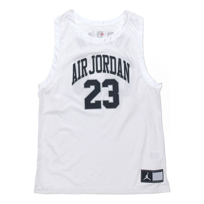 Jersey Jordan Jordan DNA Distorted Mesh Chicago Bulls Basketball Jersey Hvid | CZ2499-100