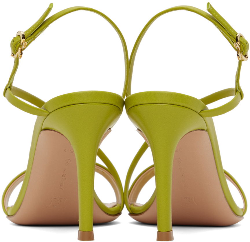 Tilbehør Gianvito Rossi Gianvito Rossi Manhattan 85 Heeled Sandals Grøn | G32334.85RIC.NAP, 1