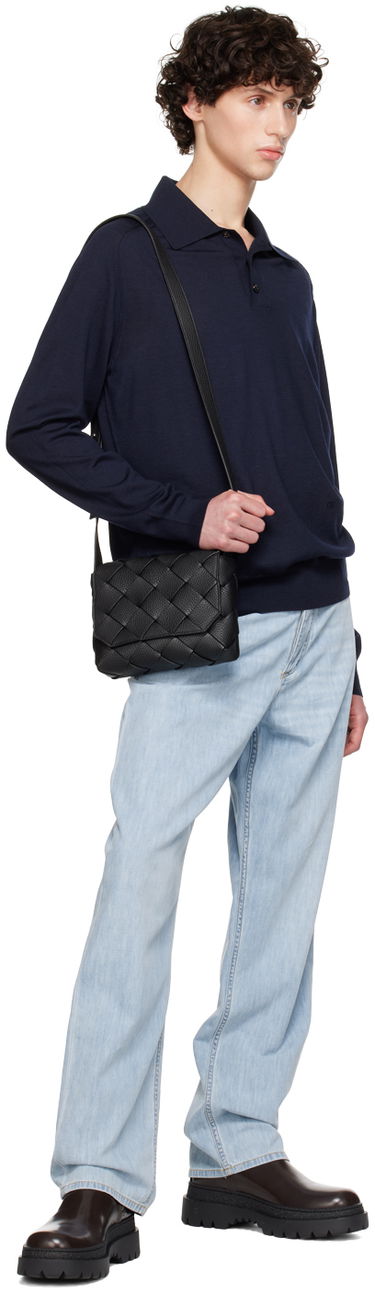 Skuldertaske Bottega Veneta Bottega Veneta Diago Woven Crossbody Bag Sort | 795637-V4FV1-8803, 3