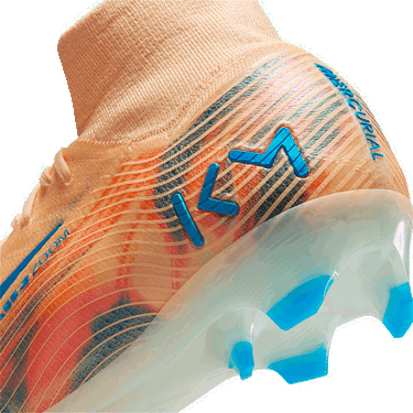 Sneakers og sko Nike Zoom Superfly 10 Elite Kylian Mbappé FG Orange | fq8692-801, 3