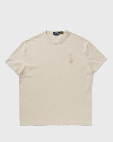 T-shirt Polo by Ralph Lauren Polo Ralph Lauren Classic Fit T-Shirt with Embroidered Logo Beige | 710936509007, 0