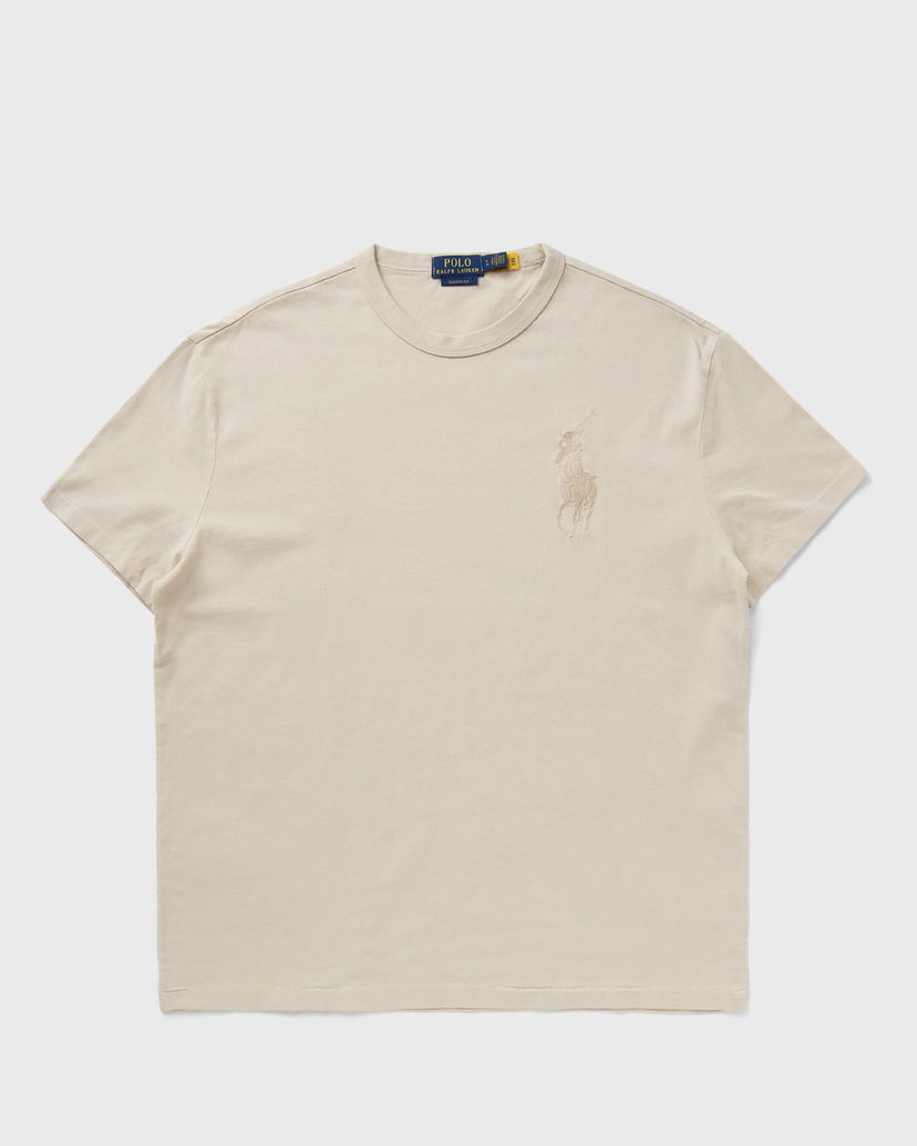 T-shirt Polo by Ralph Lauren Polo Ralph Lauren Classic Fit T-Shirt with Embroidered Logo Beige | 710936509007