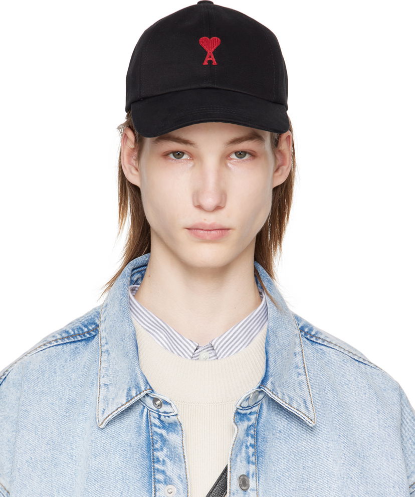 Kasket AMI Paris de Cœur Cap Sort | BFUCP006.AW0041