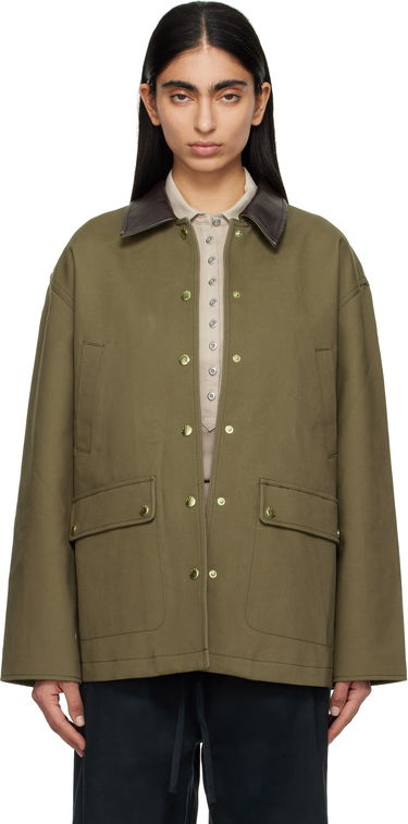 Jakke rag & bone Rag & Bone Cassidy Cotton Jacket Grøn | WAW24F20167516, 0