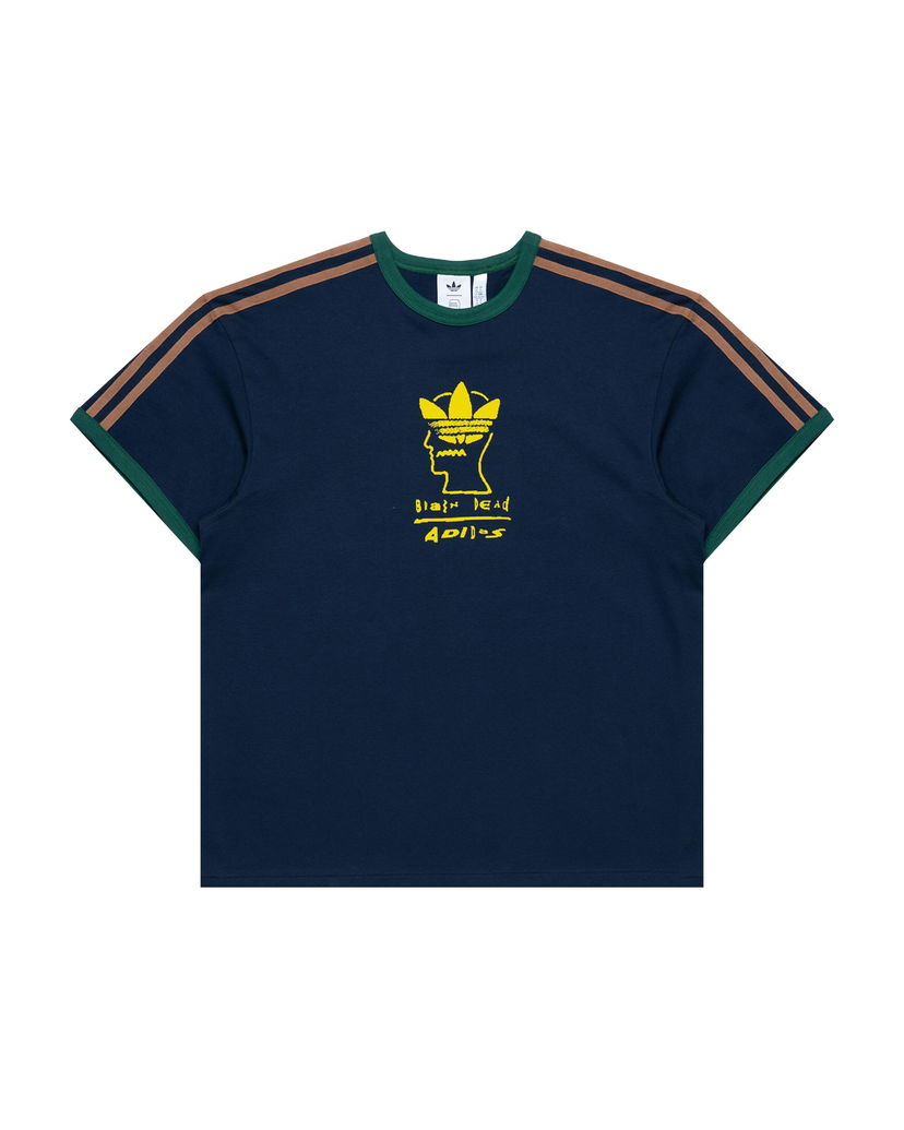 T-shirt adidas Originals BRAIN DEAD Graphic T-Shirt Mørkeblå | JN2412