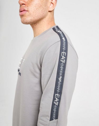 Sweatshirt Emporio Armani Emporio Armani 7 Tape Crew Sweatshirt Grå | AF184027M001149U8062, 2