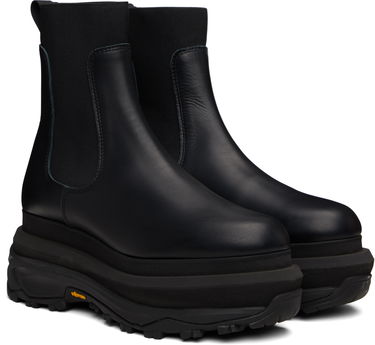 Sneakers og sko sacai sacai Platform Chelsea Boots Sort | SCM-237, 3