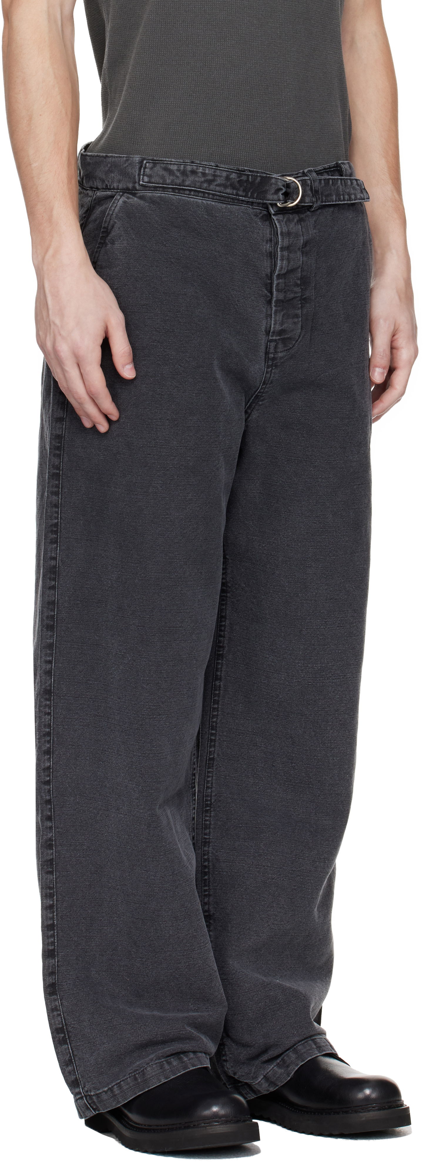 Bukser OUR LEGACY Our Legacy Stern Chino Trousers Sort | M2254SB, 1