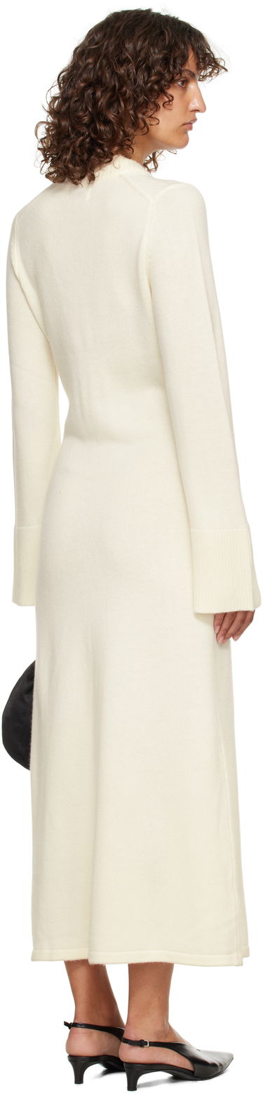 Kjole Loulou de Saison Loulou de Saison Ari Knit Maxi Dress Hvid | ARI, 2