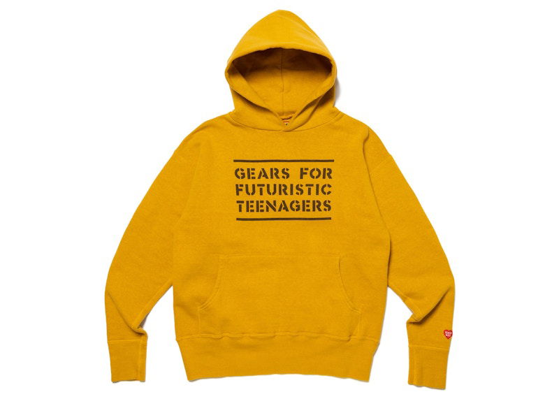 Sweatshirt Human Made Tsuriami #2 Hoodie Gul | HM25CS009