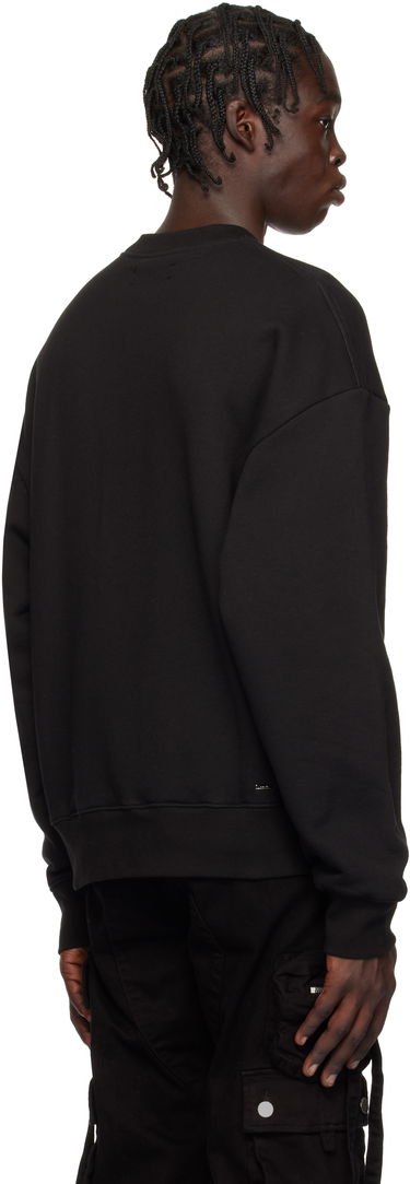 Sweatshirt AMIRI Oval Logo Oversized Sweatshirt Sort | AMJYCW1052, 2