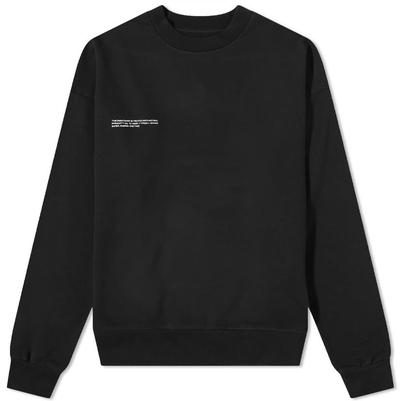Sweater PANGAIA Pangaia 365 Crewneck Sweatshirt Sort | 100001839868