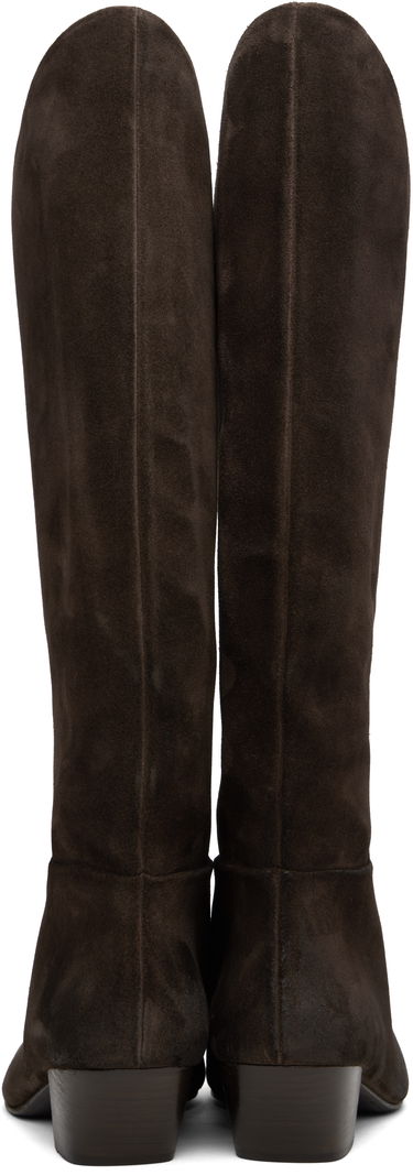 Tøj Marsèll Marsell Goccio Reversed Leather Tall Boots Brun | MW8341 P024, 1