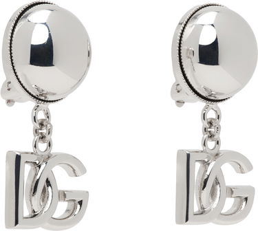 Øreringe Dolce & Gabbana Dolce & Gabbana Kim Kardashian Edition DG Logo Drop Earrings Metalisk | WEQ2V3 W1111, 1