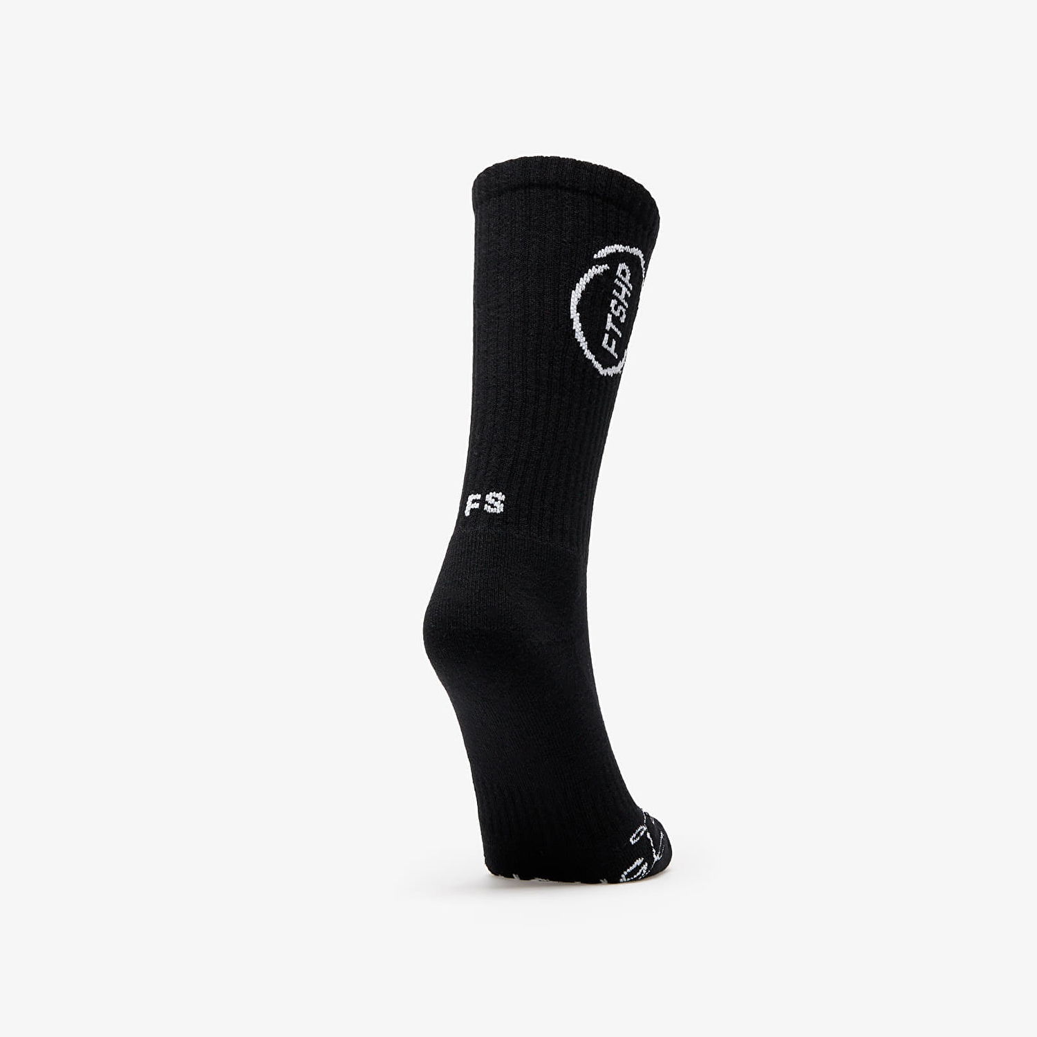 Sokker Footshop High Crew Socks 3-Pack Black Sort | FTSHP_368, 1