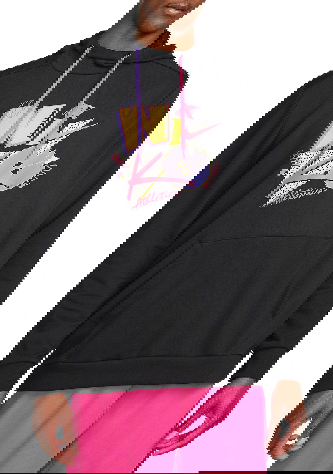 Sweatshirt Nike Dri-FIT Hoodie Sort | dm6664-010, 0
