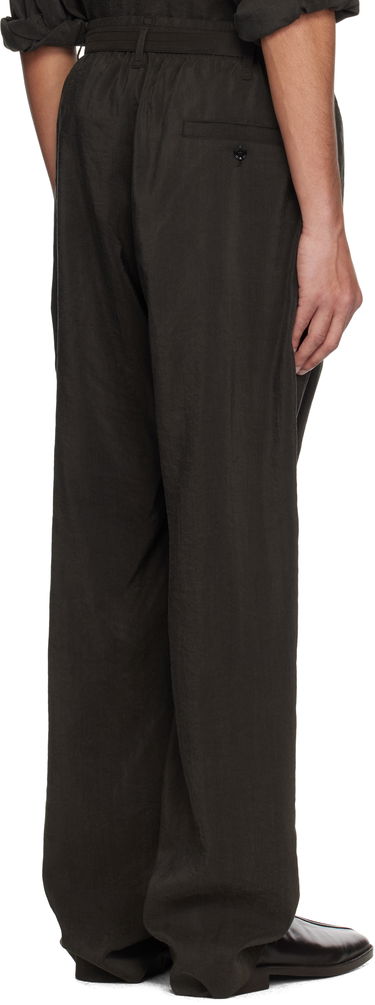 Bukser LEMAIRE Lemaire Belted Relaxed Trousers Sort | PA1196 LF1308, 2