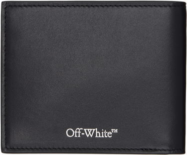 Tegnebog Off-White Off-White Jitney Quote Bifold Wallet Sort | OMNC098C99LEA0011001, 3