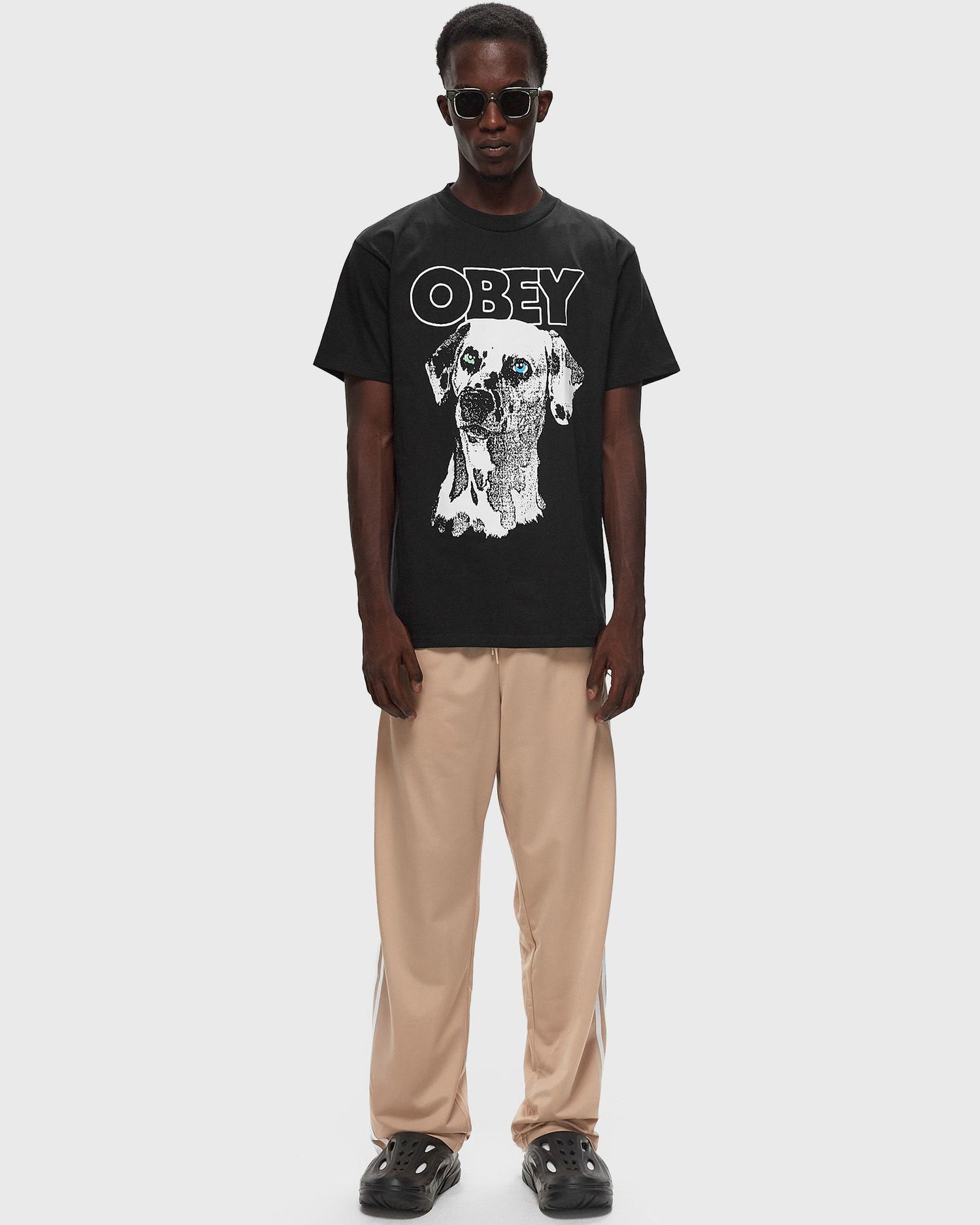 T-shirt OBEY Dalmation Tee Sort | 165263923-BLK, 1