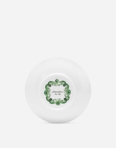 Home decor Dolce & Gabbana Dolce & Gabbana Set of 2 Porcelain Soup Plates Grøn | TC0S05TCA88UV019, 3