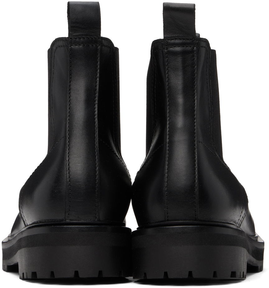 Tøj Studio Nicholson Studio Nicholson Kick Chelsea Boots Sort | KICK SNM - 901, 1