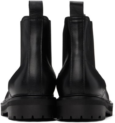 Tøj Studio Nicholson Studio Nicholson Kick Chelsea Boots Sort | KICK SNM - 901, 1