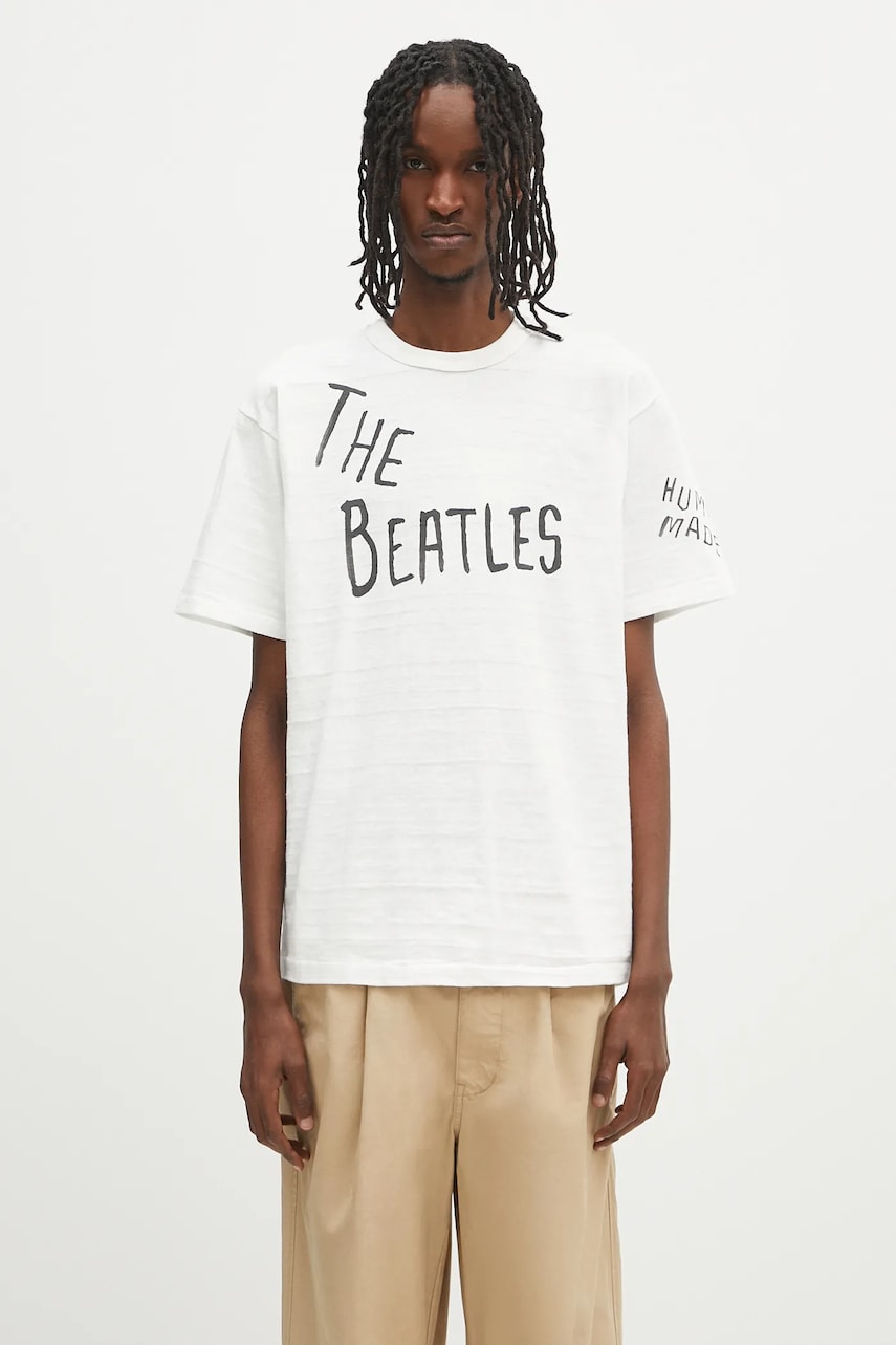 T-shirt Human Made Human Made Beatles Graphic T-Shirt Hvid | HM29TE021, 0