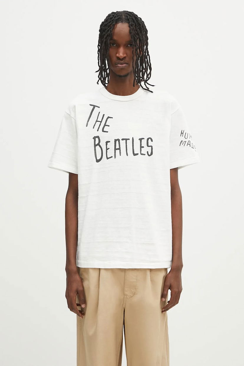 T-shirt Human Made Human Made Beatles Graphic T-Shirt Hvid | HM29TE021