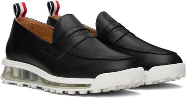 Sneakers og sko Thom Browne Thom Browne Clear Tech Runner Sole Penny Loafers Sort | MFE008B-05584, 3