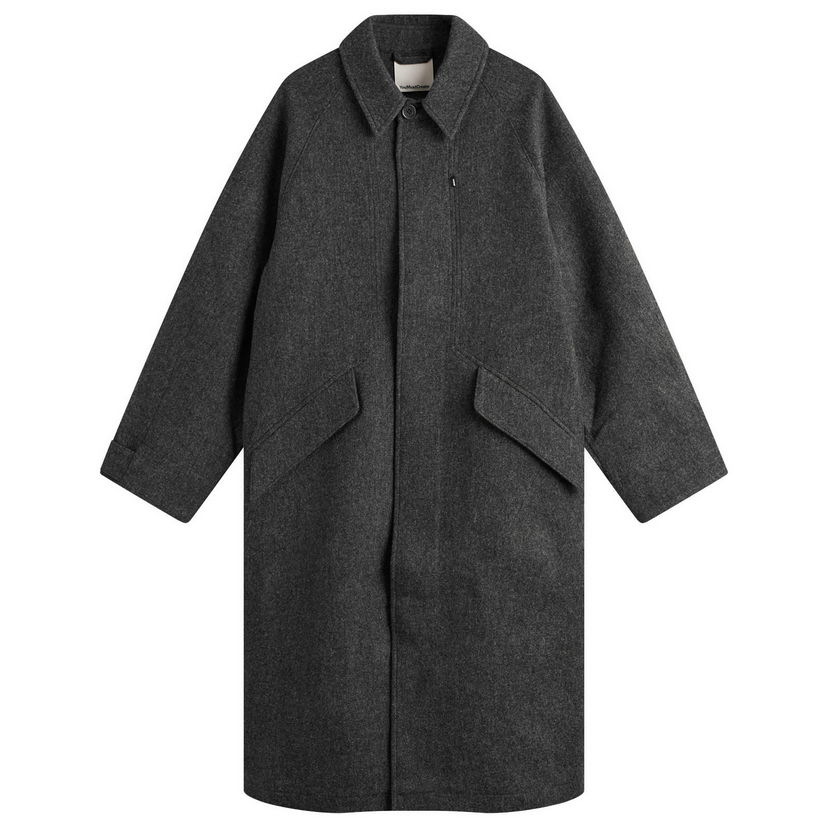 Trenchcoat YMC YMC Tyrell Trench Coat Grå | Q0ZAA-02