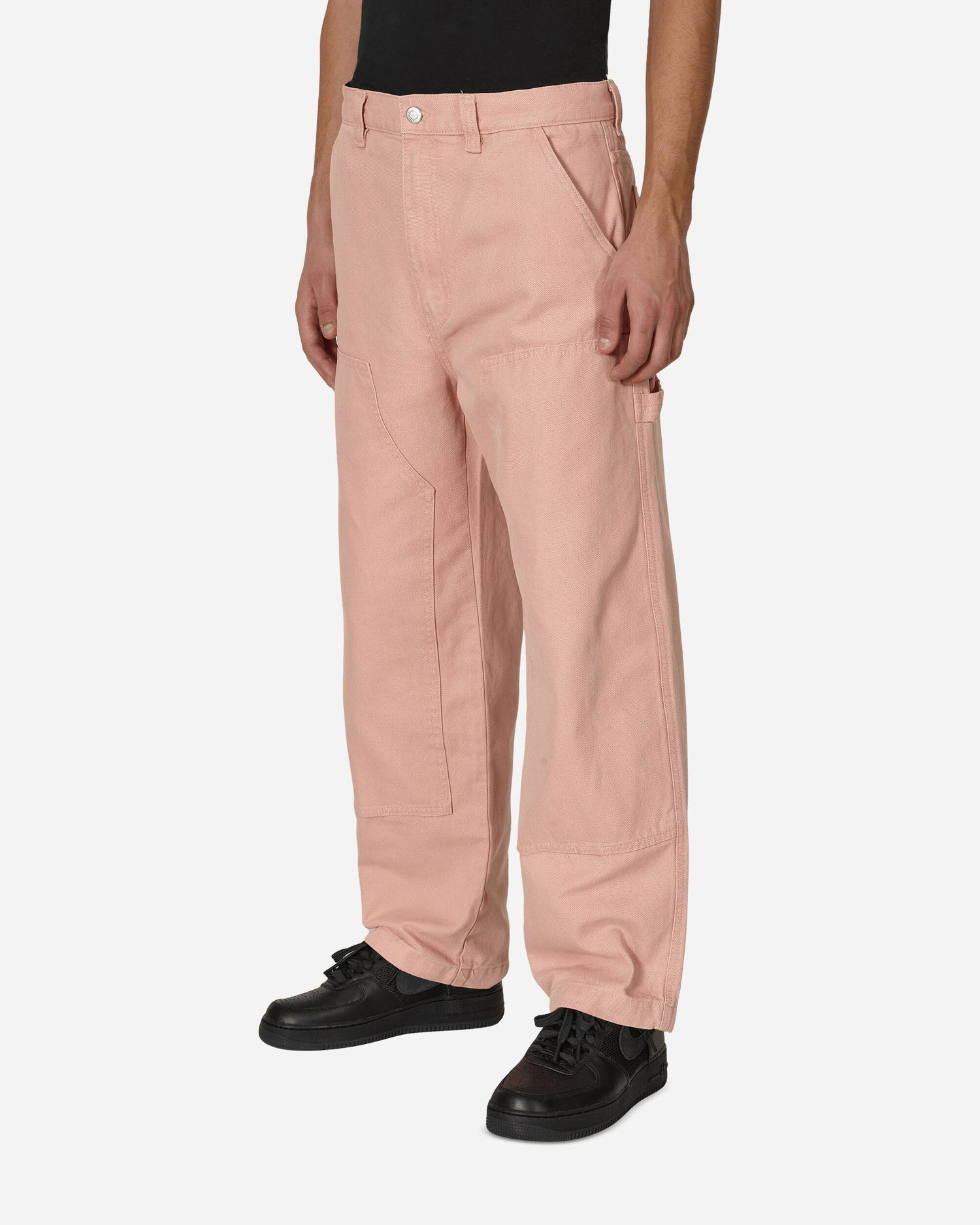 Bukser Stüssy Canvas Work Pants Lyserød | 116496 SALM, 1