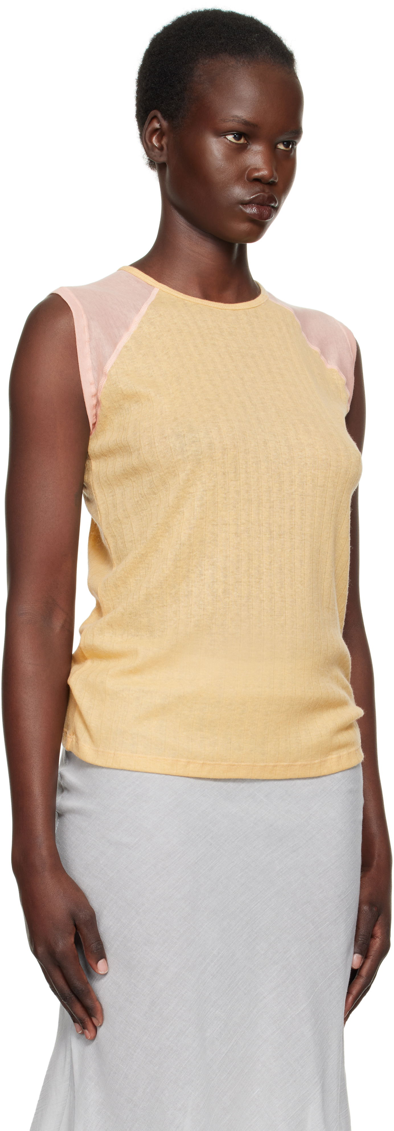 Tanktop Baserange Baserange Gene Sleeveless Top Gul | TOGNT-LW-SP25, 1