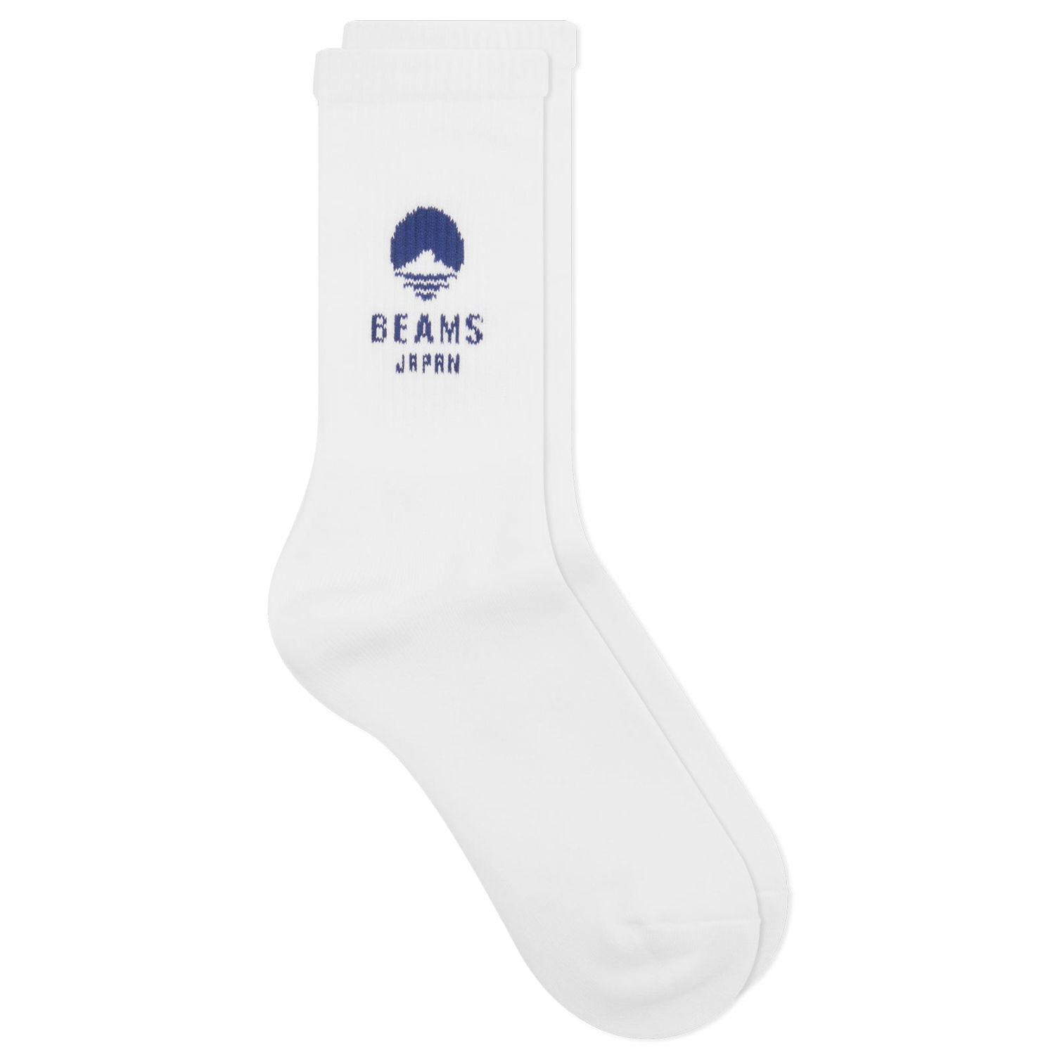 Sokker BEAMS Logo Socks, Size Large Hvid | 56430018655-2, 0