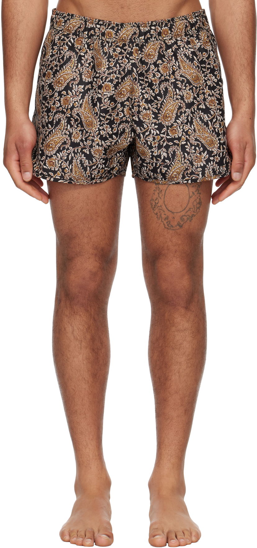 Shorts ISABEL MARANT Isabel Marant Vicente Paisley Print Swim Shorts Sort | MB0010HA-C1P01H