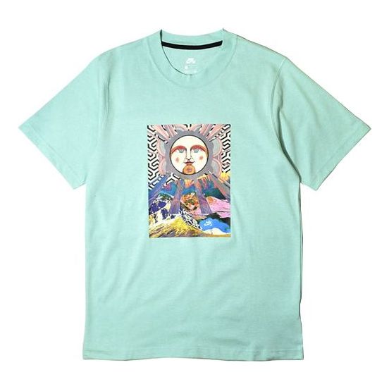 T-shirt Nike SB The Killing Floor Skate T-Shirt Grøn | DD8463-382, 0