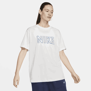 T-shirt Nike Sportswear - Bílá Hvid | FJ4931-121, 0