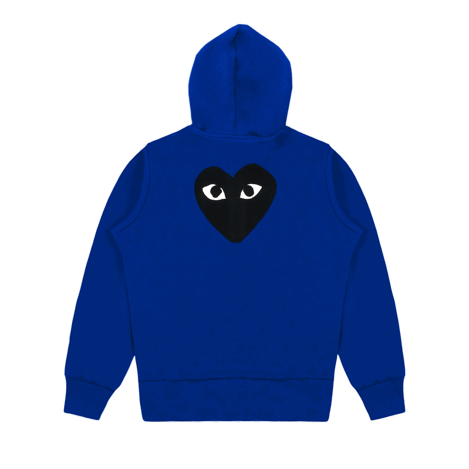 Sweatshirt Comme des Garçons PLAY Zip Up Hoodie with Black Heart Blå | AZ T254 051 2, 0