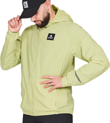 Vindjakke Saysky Saysky Clean Pace Flex Hooded Jacket Gul | nmrja20c312, 0