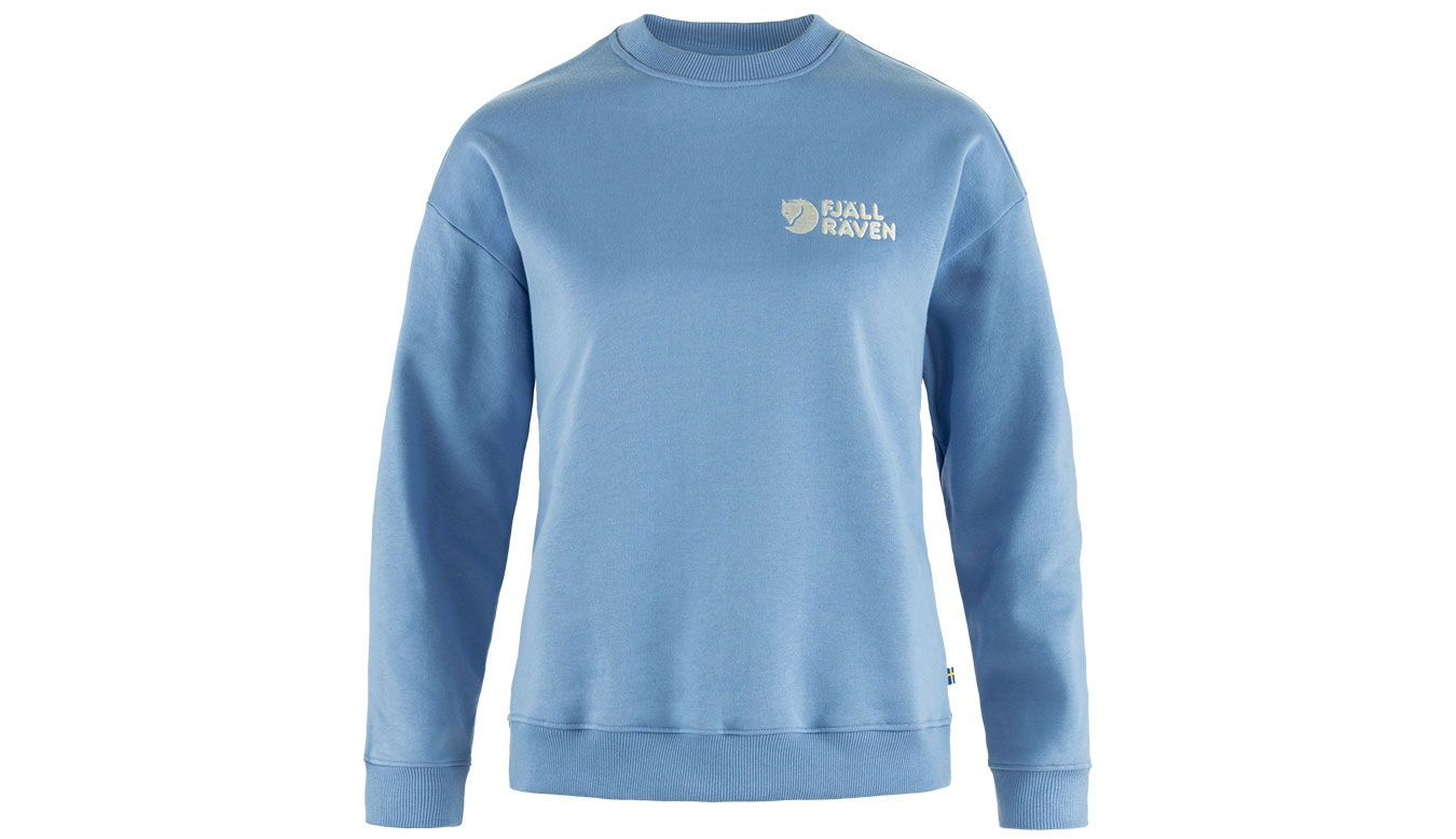 Sweatshirt FJÄLLRÄVEN Classic Crew-Neck Sweatshirt Blå | F14600186-537, 1