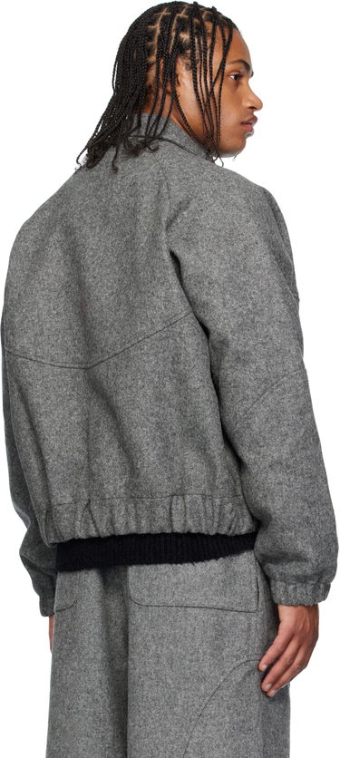 Jakke sage NATION SAGE NATION Jiji Wool Jacket Grå | S052 JIJI JACKET WOOL MARL GRE, 2