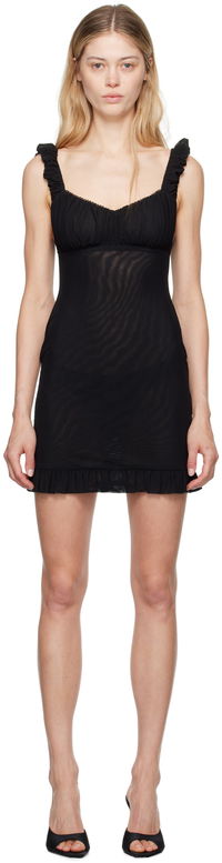 Guizio Frisia Ruffle Mini Dress
