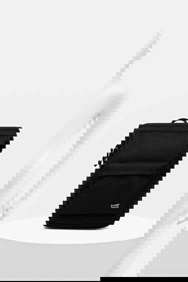 Rygsæk Lacoste Lacoste Smooth Backpack Sort | NU4598NE, 5