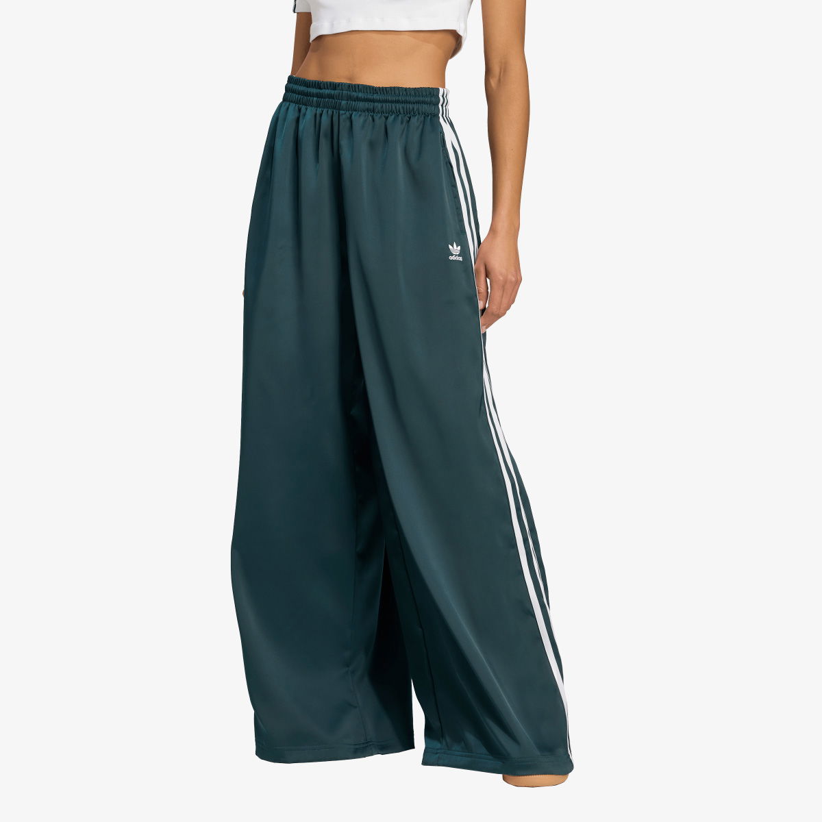Joggingbukser adidas Originals Satin Track Pants Grøn | JV7511, 0